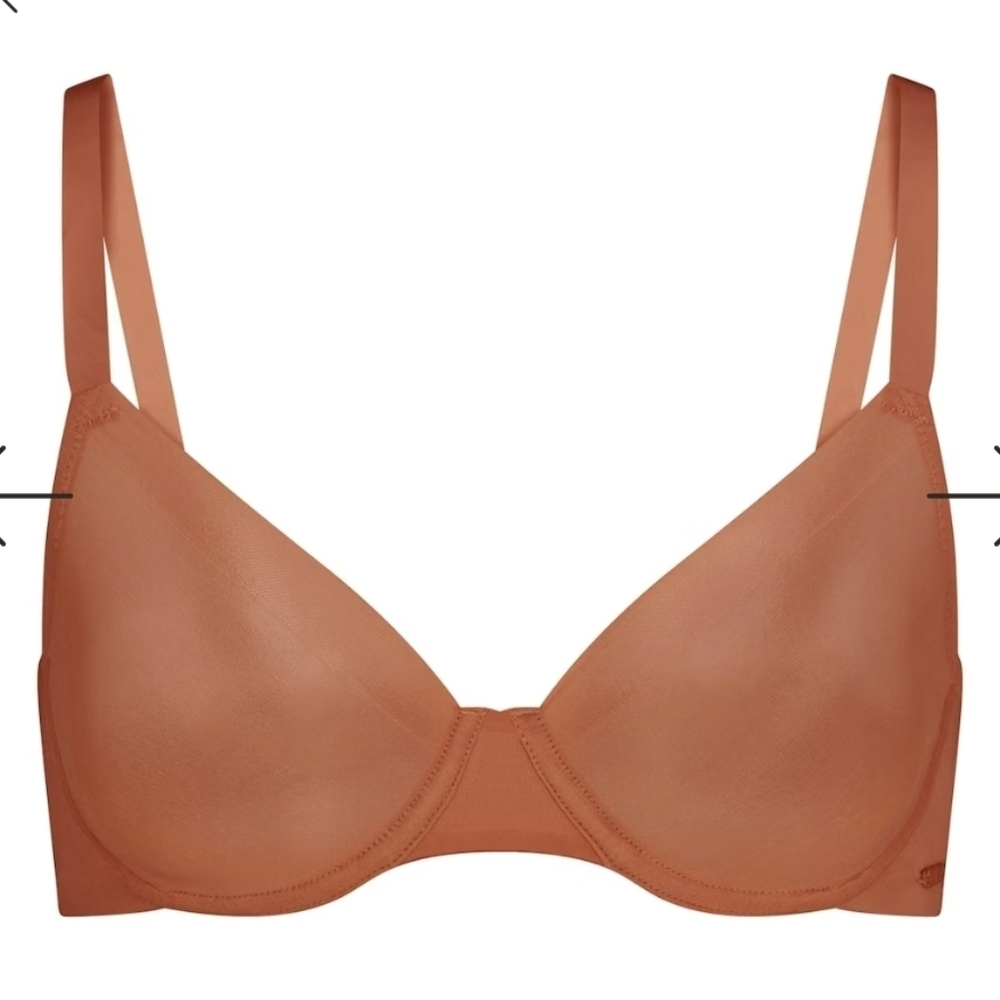 Skims No Show Molded Unlined Demi Bronze